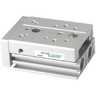 AIRTAC亚德客气动滑台气缸HLQ6X10S/HLQ8X10S/HLQ8X0S/HLQ8X30S