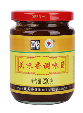 致美斋美味香酱230g 红棉牌调味酱 香味酱焖肉红烧酱中华老字号