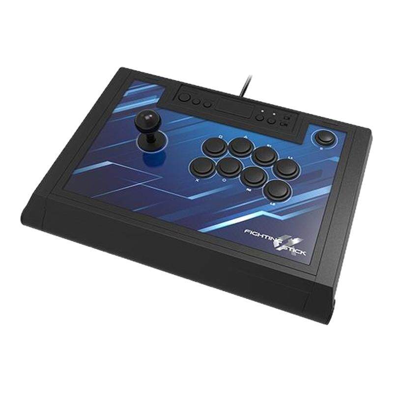 HORI 阿尔法格斗游戏街机摇杆PlayStation索尼官方授权 PS5电脑PC翻盖街霸6摇杆steam