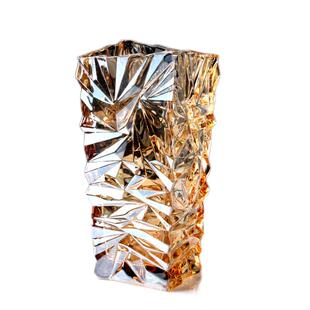 创意大号玻璃瓶透明彩色水培富贵竹百合玫瑰花瓶客厅插花摆件