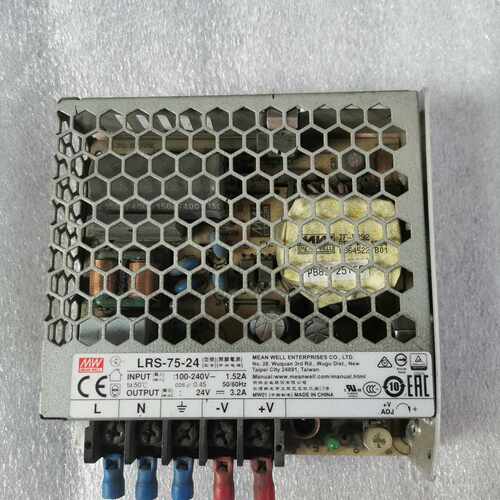 明纬开关电源LRS-75-24，拆机的，如下图，功能正常，不议价