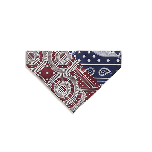 金质马刺防水材质猫狗桑蚕丝专用宠物围巾可清洗三角巾口水巾围兜