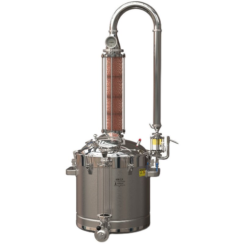 葫芦100L直火纯露精油机提取制作乳香蒸馏提取器商用精油提取器