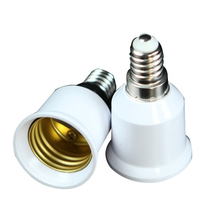 转换灯头外E14转内E27加长E14吊灯头转换器变径小变大 大变小灯头
