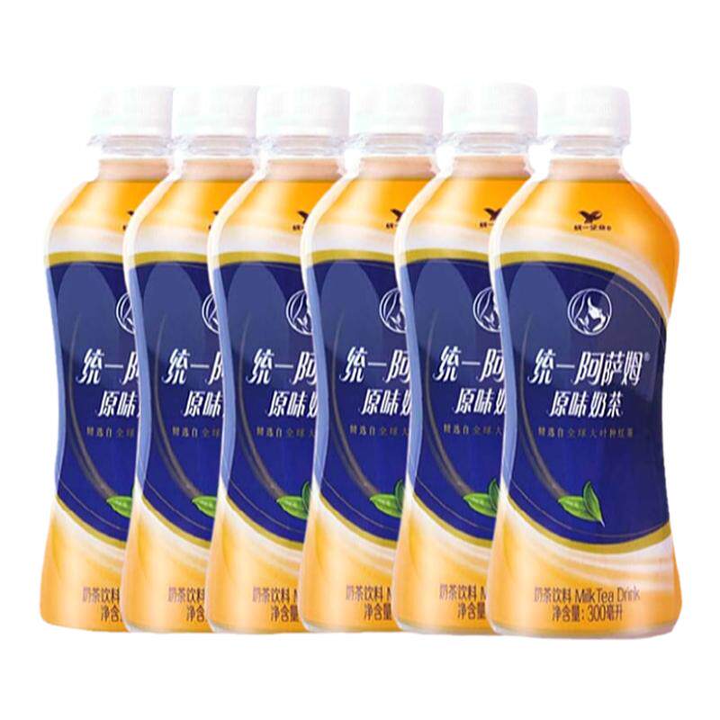 统一阿萨姆奶茶整箱24瓶下单8折