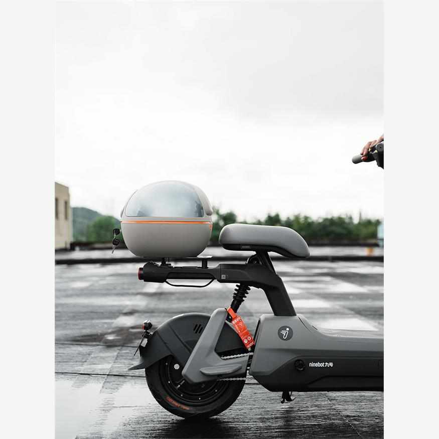 适用九号V30C电动车尾箱后备箱防水储物箱工具箱尾架货架改装配件