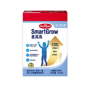 森宝麦高高儿童成长奶粉优质蛋白奥斯陆早餐3岁以上燕麦高钙800g