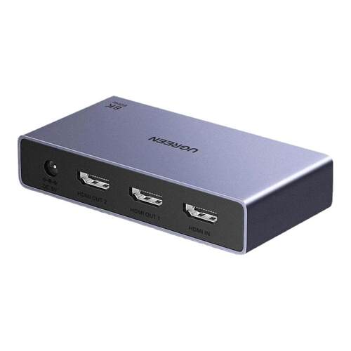 绿联hdmi分配器一分二hdmi一进二出分屏器1进4出hdmi转换器8K/4K高清多显示器同屏hdmi扩展器一进八出一拖四