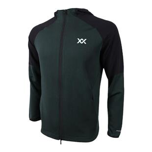 MAXX新款户外休闲长袖透气立领羽毛球服外套运动夹克上衣保暖训练