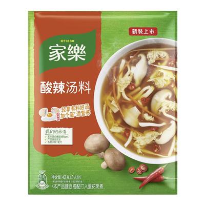 家乐黑胡椒酸辣汤速食汤料包组合