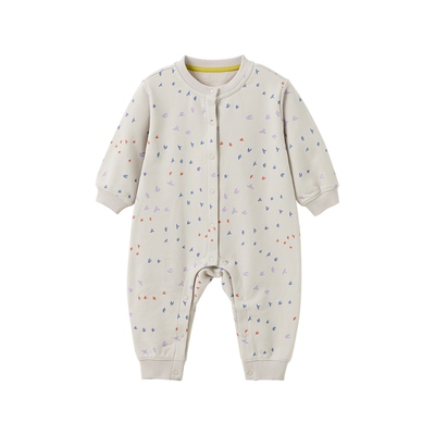 papa爬爬春季宝宝爬服糯米棉