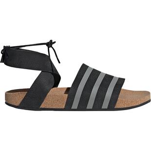 Adidas/阿迪达斯官方三叶草女子夏季沙滩平底凉鞋  EG3855