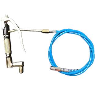 气动黄油机手动万向黄油枪延长软管防爆软管带接头带平头嘴黄油嘴