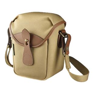 Billingham/白金汉 72摄影包 单反相机腰包/斜挎包/单肩包 新品卡其褐色边英国原装进口纯手工制作生日礼物