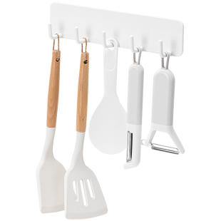 磁吸挂钩冰箱侧面挂架子厨房壁挂置物架多功能吸铁石强力收纳排钩