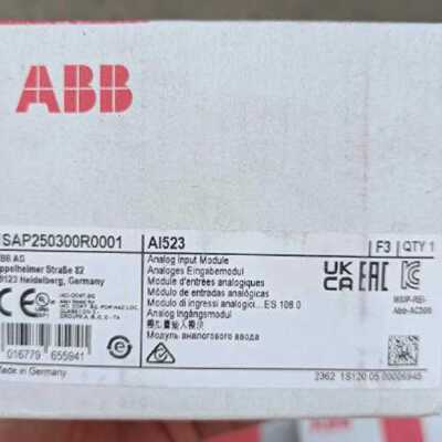 议价全新ABB   PLC 原装AI523 1SPA250300R0001现货