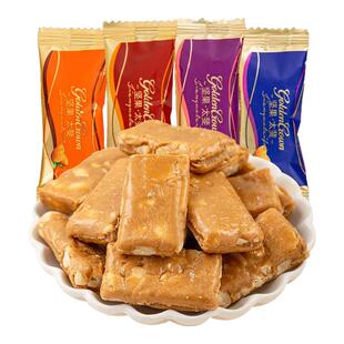 金冠坚果太斐酥糖500g花版糖果大红大紫结婚喜糖婚糖批发年货零食