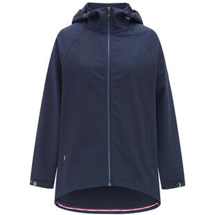 Navigare意大利小帆船通勤风衣女士26新品中长款连帽外套宽松夹克