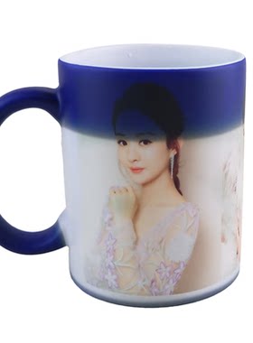 批发热转印园心白杯涂层影像diy