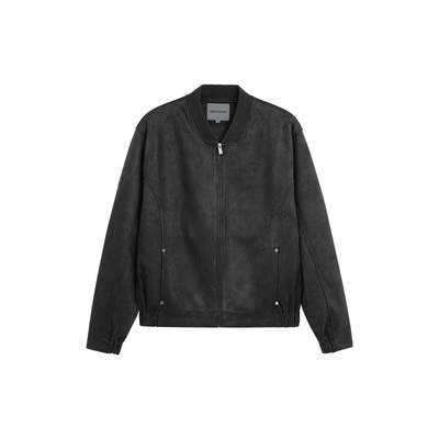 BODYDREAM重磅麂皮外套ROW风高智棒球夹克短宽男装 2026春季新品