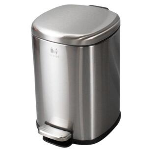 朗艺垃圾桶家用厨房脚踏823款简约灰香草白6升8升12升20升22L32升
