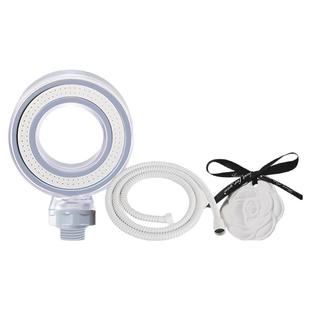 娜拉之夏太空环增压花洒头小蛮腰出水喷头淋浴高压洗澡神器带软管