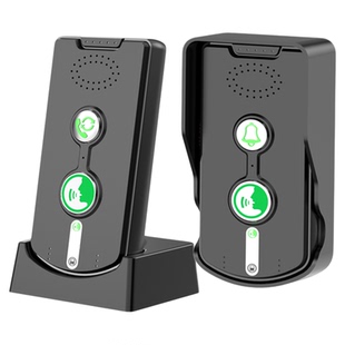 2026新款老人无线呼叫器门铃家用对讲室内楼宇门禁超远距离大音量