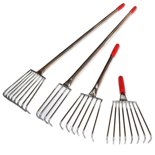 不锈钢赶海耙子挖花蛤挖螺蛤蜊海蛎子挖蛏子水草工具神器小铁耙子