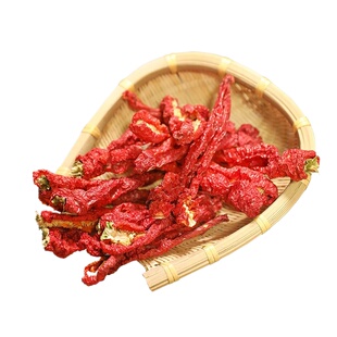 新疆辣皮子焉耆特产猪大肠肉辣皮子正宗新疆干辣椒厚肉微甜螺丝椒