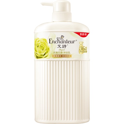 艾诗优雅花香补水保湿官方沐浴露