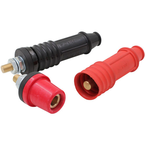 电焊机快速接头DKL35507095电缆快速连接器焊机插头电磁吸盘接头