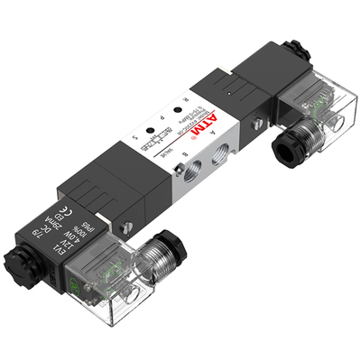 双头中封式-三位五通电磁阀-包邮