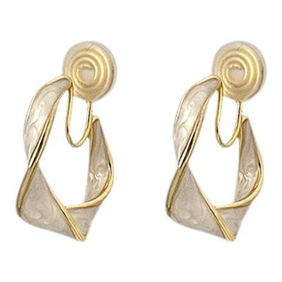 不规则滴釉蚊香盘耳夹独特设计