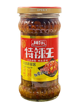 川乐特辣王260g瓶装辣椒剁椒酱