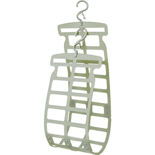 纳川双挂钩晒枕头架固定晒枕夹阳台娃娃晾晒架折叠晾衣架晒枕架