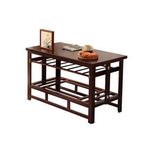 烤火桌子家用新款长方形烤火架冬季取暖茶几实木折叠餐桌炕桌简易