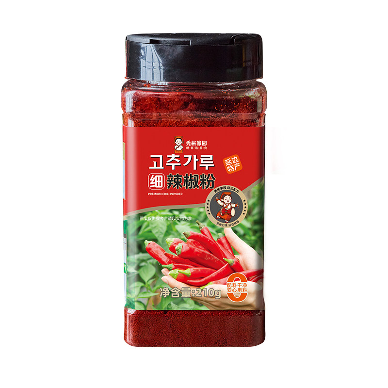 秀彬家园韩式辣椒粉家用调料