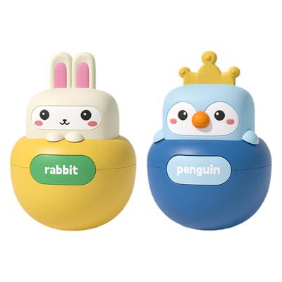 不倒翁玩具婴儿3-6-9个月