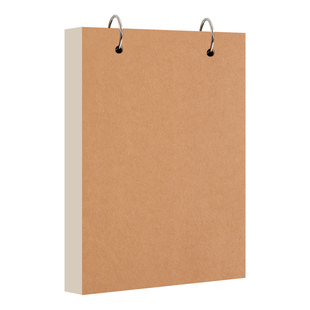 a5空白本笔记本可挂墙迷你随身可拆卸便携素描本a6环扣小本子a4活页本学生奖励礼品幼儿园表征本记事本可定制