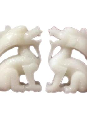 天然玉石望天吼摆件家居客厅办公室乔迁新居工艺品装饰品礼品摆设