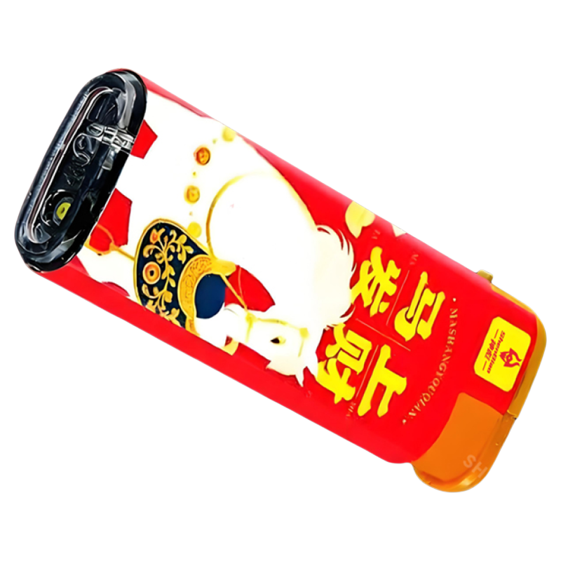 马年蓝焰直冲防风打火机商超