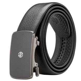 奥康皮带男士新款真皮正品高档商务腰带自动扣头层牛皮裤带