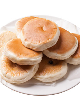 手工芝麻饼老式馅饼儿童营养早餐