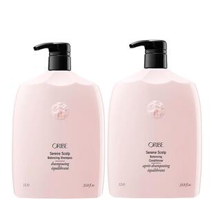 ORIBE舒活头皮平衡洗发水护发素1升装大容量头皮护理调节水油