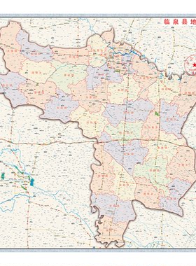 安徽阜阳市临泉县海报地图