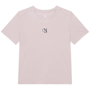 铜牛液氨高支棉圆领半袖女衫2026春夏新款睡衣家居女上衣VS366