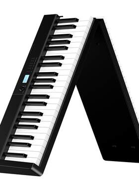 88键初学者入门折叠电钢琴便携式可充电成人专用特伦斯v20/v30pro