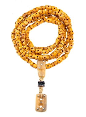 卡杰格朵牦牛骨雕刻佛珠