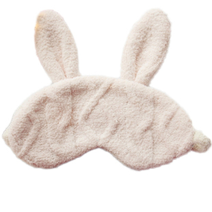 日本柔软时尚亲肤可爱星兔猫耳朵软绵绵飞行透气遮光男女睡眠眼罩