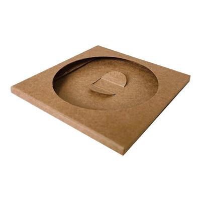 实木陶瓷杯垫包装盒可印刷logo